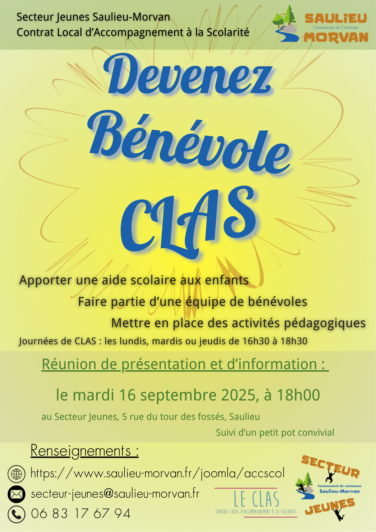 2025 Bénévoles CLAS
