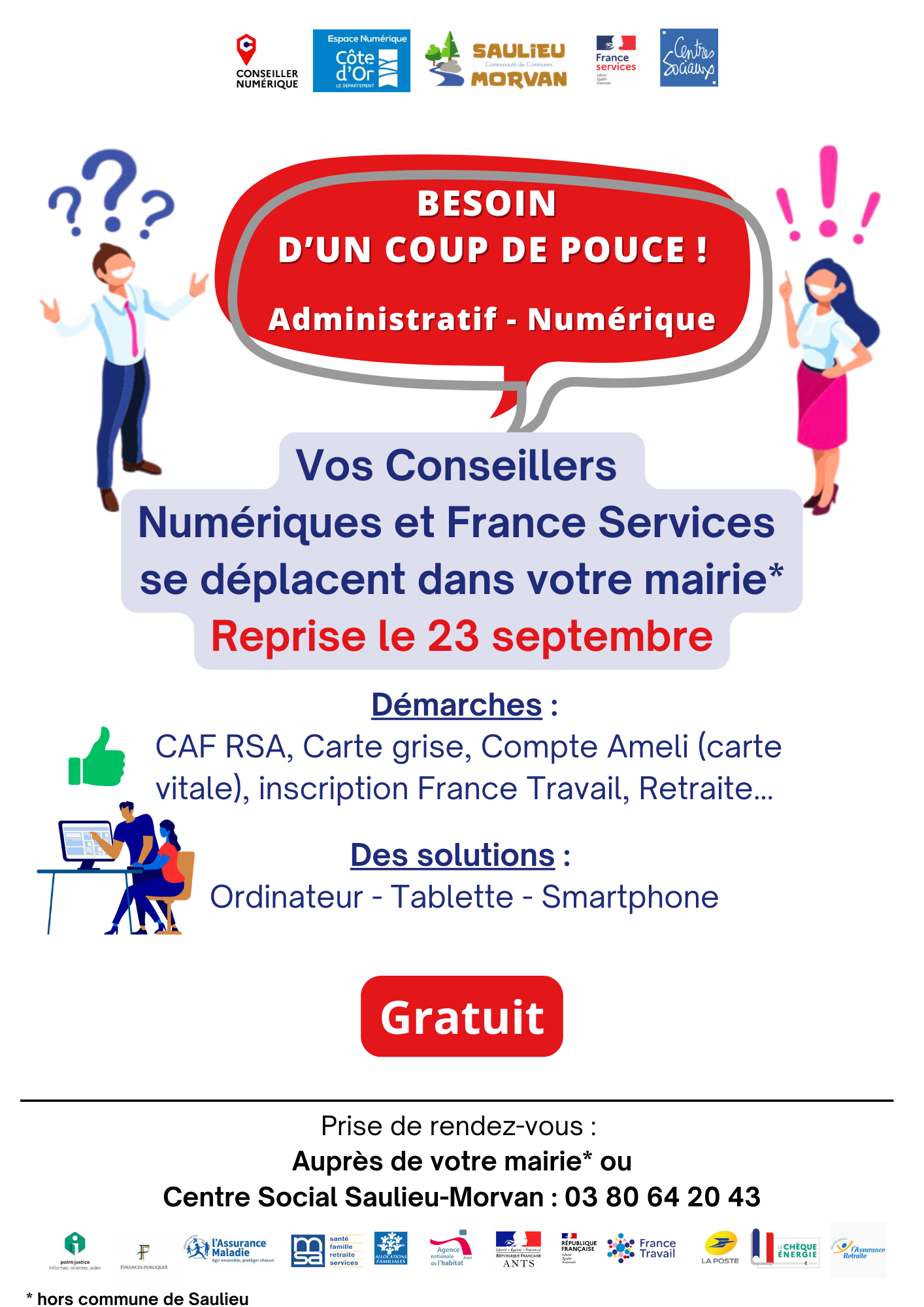 Affiche CNFS Rdv mairies reprise